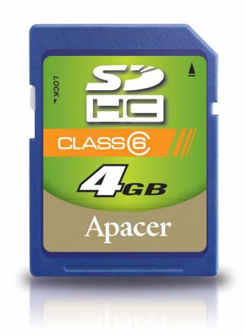 Apacer SDHC Class 6 Card