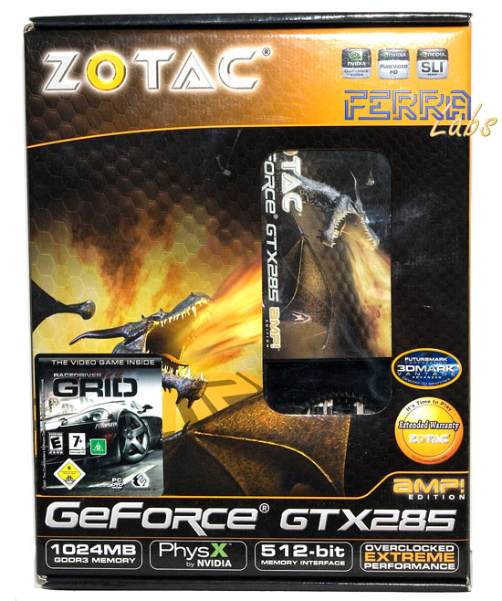 ZOTAC GeForce GTX 285 AMP! 