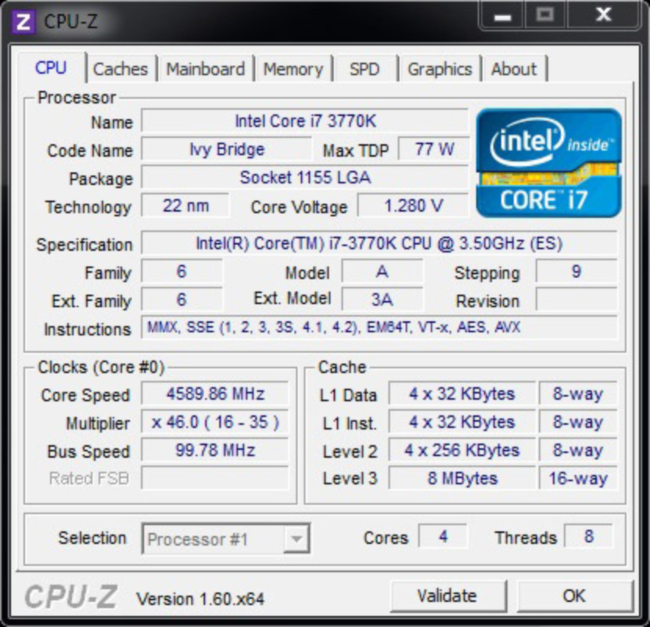 USN GS 7 Intel Core i7 3770K