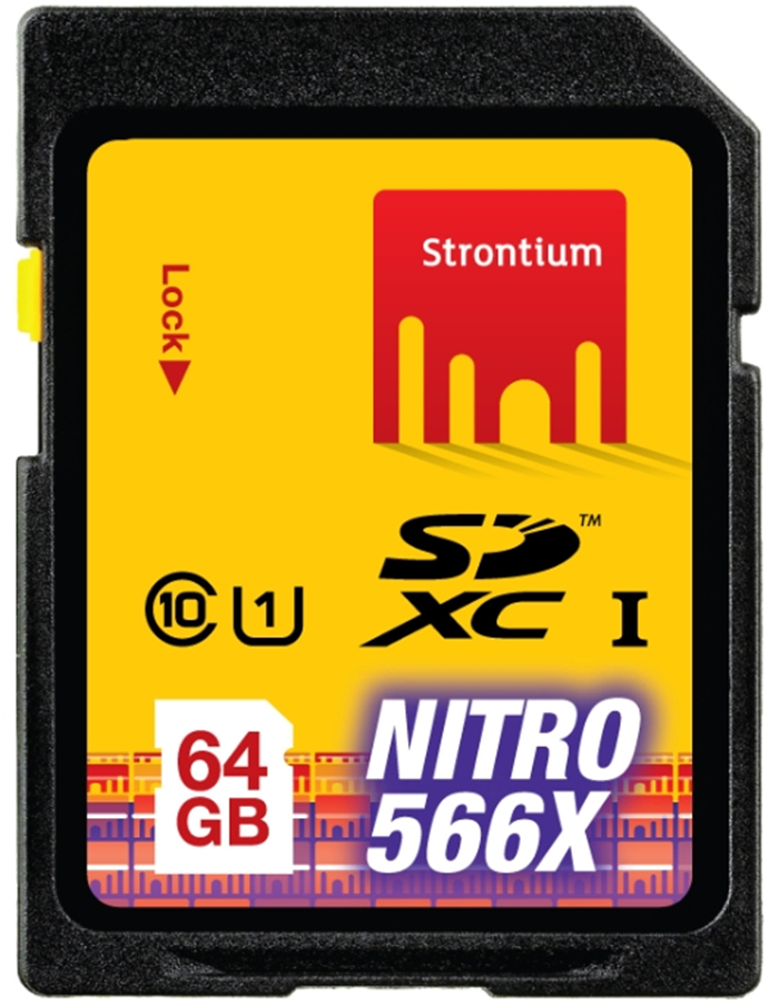 Strontium Nitro SDXC UHS-1 U1 566X 64GB