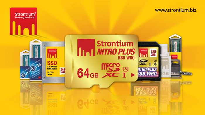 Strontium Nitro SDXC UHS-1 U1 566X 64GB