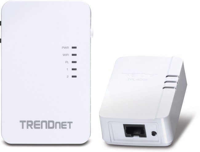 TRENDnet Powerline 500 - скоростные сетевые адаптеры с WiFi
