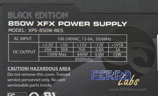 XFX 850 XPS-850W-BES