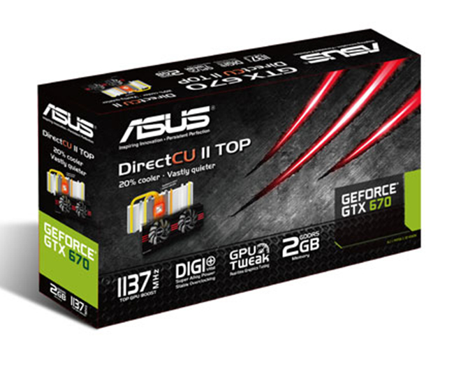 ASUS GeForce GTX670-DC2T-2GD5